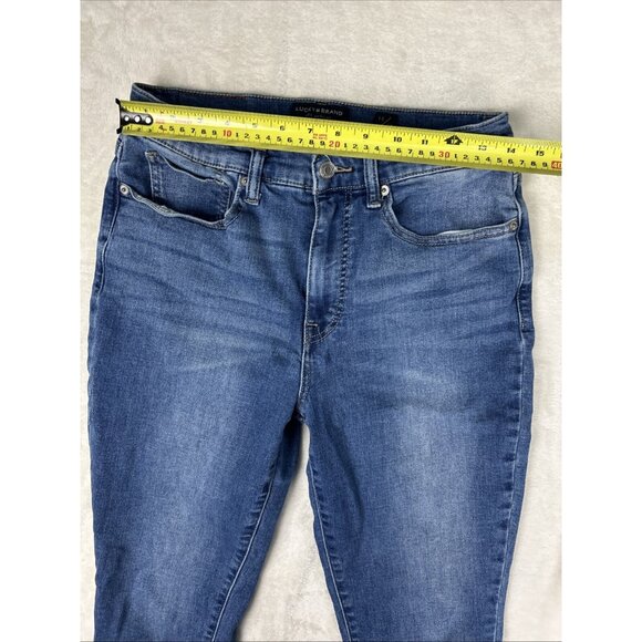 Women’s Lucky Brand Los Angeles High Rise Skinny Bridgette Jeans 10/30 Ankle - Picture 4 of 9